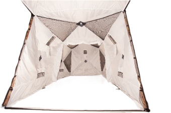 Всесезонная палатка ПИНГВИН™ "Big Twin" Композит Камуфляж (2-сл)