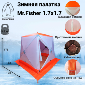 Палатка Mr.Fisher 1.7х1.7 